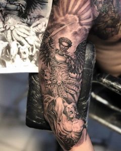 lucifer by @narmtattoo