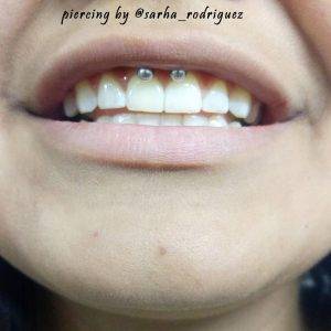 smiley piercing by @sarha_rodriguez