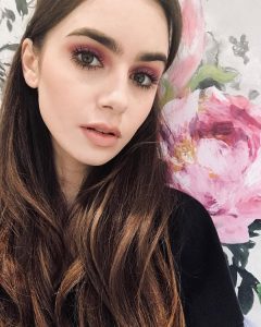 Lily Collins photocredit @lilyjcollins