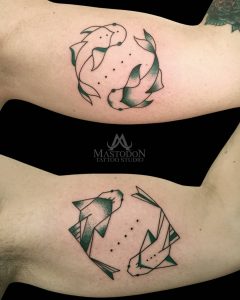 tattoo di coppia by @michelemontresor_mastodon