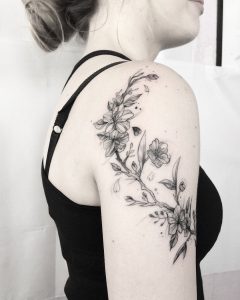 Fiore di ciliegio tattoo