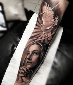 Tattoo vergine Maria