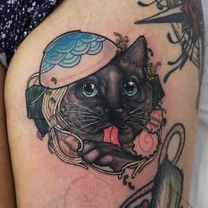 gatto-tattoo-by-@ladyredcat-presso-@mambotattoo