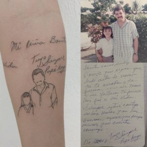 Tattoo loving memory