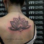 tattoo fiore di loto by @riccardotattoo