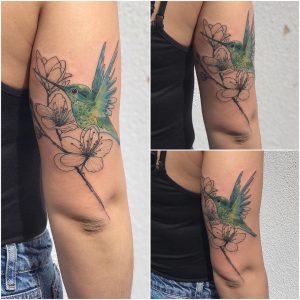 tattoo fiore di pesco by @avant_garde_ink
