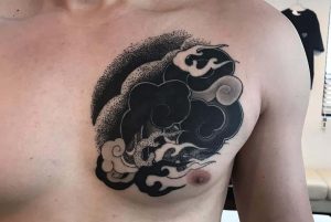 tattoo giapponese nuvola by @ildo_tattoo