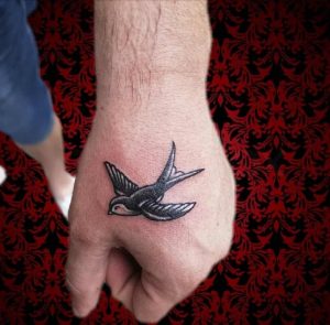 tattoo rondini by @flavianart