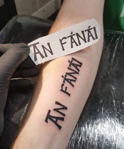 tatuaggi scritte celtiche
