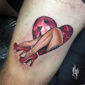 pin up tattoo