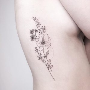 tatuaggi fiori