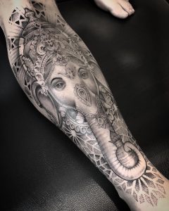 Tatuaje de Ganesh