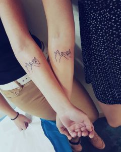 tattoo amicizia by @alyson_ink