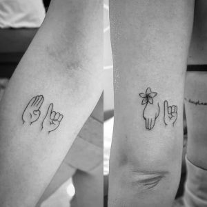 tattoo amicizia by @dobalina_ink