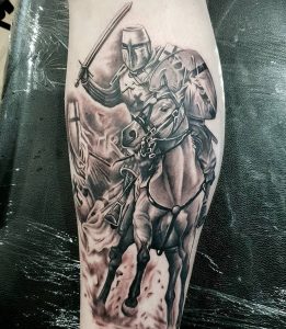 tattoo-cavallo-by-@devilztattoozlokesh