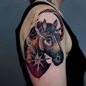 tattoo-cavallo-by-@martyna_popiel