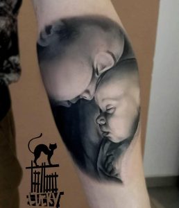 Tattoo madre figlio