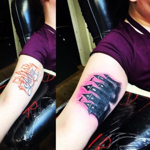 Tattoo-cover-up-braccio-by-@pebblesakajunior