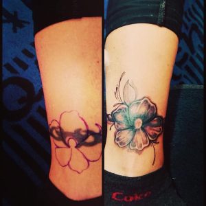 Tattoo-cover-up-caviglia-by-@grandtattoohurghada