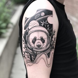 tattoo panda