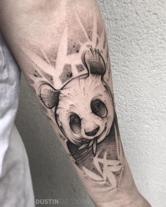 tattoo panda