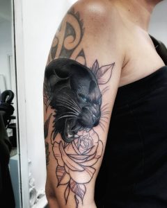 pantera tatuaggio by @caterinabogan