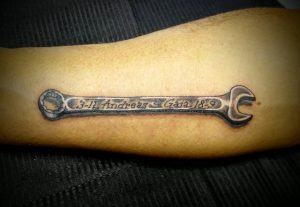 tattoo chiave inglese by @cortesi_francesco