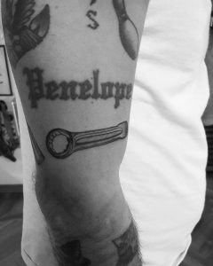 tattoo chiave inglese by @mattiatrivella_tattooing