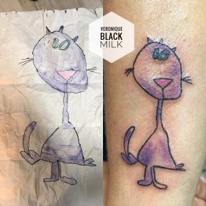 tattoo disegno bambino