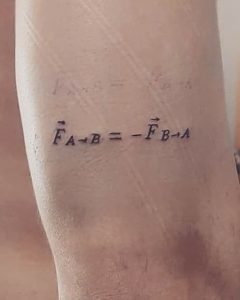 tattoo simboli matematici by @0z_tattoo