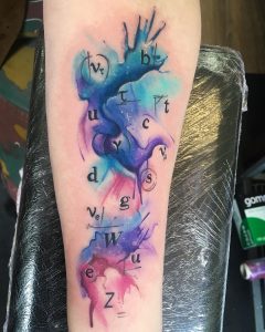 tattoo simboli matematici by @becky_tattoo