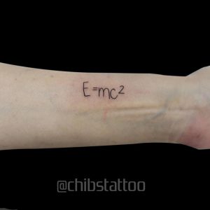 tattoo simboli matematici by @chibstattoo