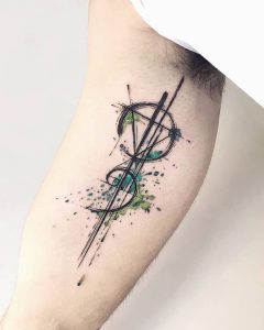 tattoo simboli matematici by @irene_illusia