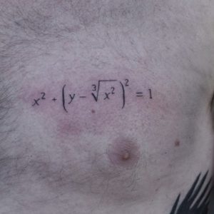 tattoo simboli matematici by @jocketattoo