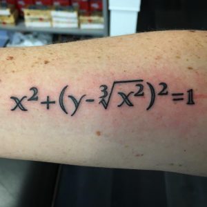 tattoo simboli matematici by @johnstreettattoo