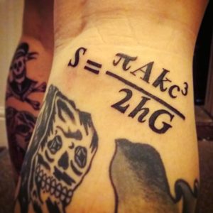 tattoo simboli matematici by @morgan.lee.tattoo