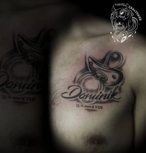 tatuaggio con nome