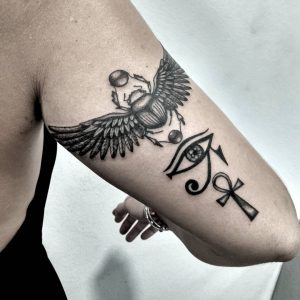 tattoo horus occhio by @ariadna.pedemonte