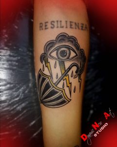 tattoo occhio by @dnartattoo