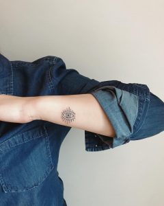 tattoo occhio by @vasia