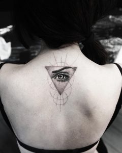 tattoo occhio triangolo by @alessandro_capozzi