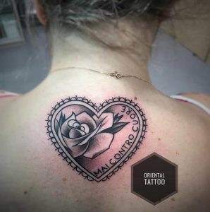 tattoo cuore by @eugenio_dammiano