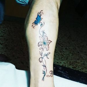tattoo-farfalle-e-fiori-by-@antonella_pardo