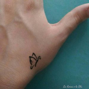 tattoo-farfalle-piccole-by-@larossaelablu