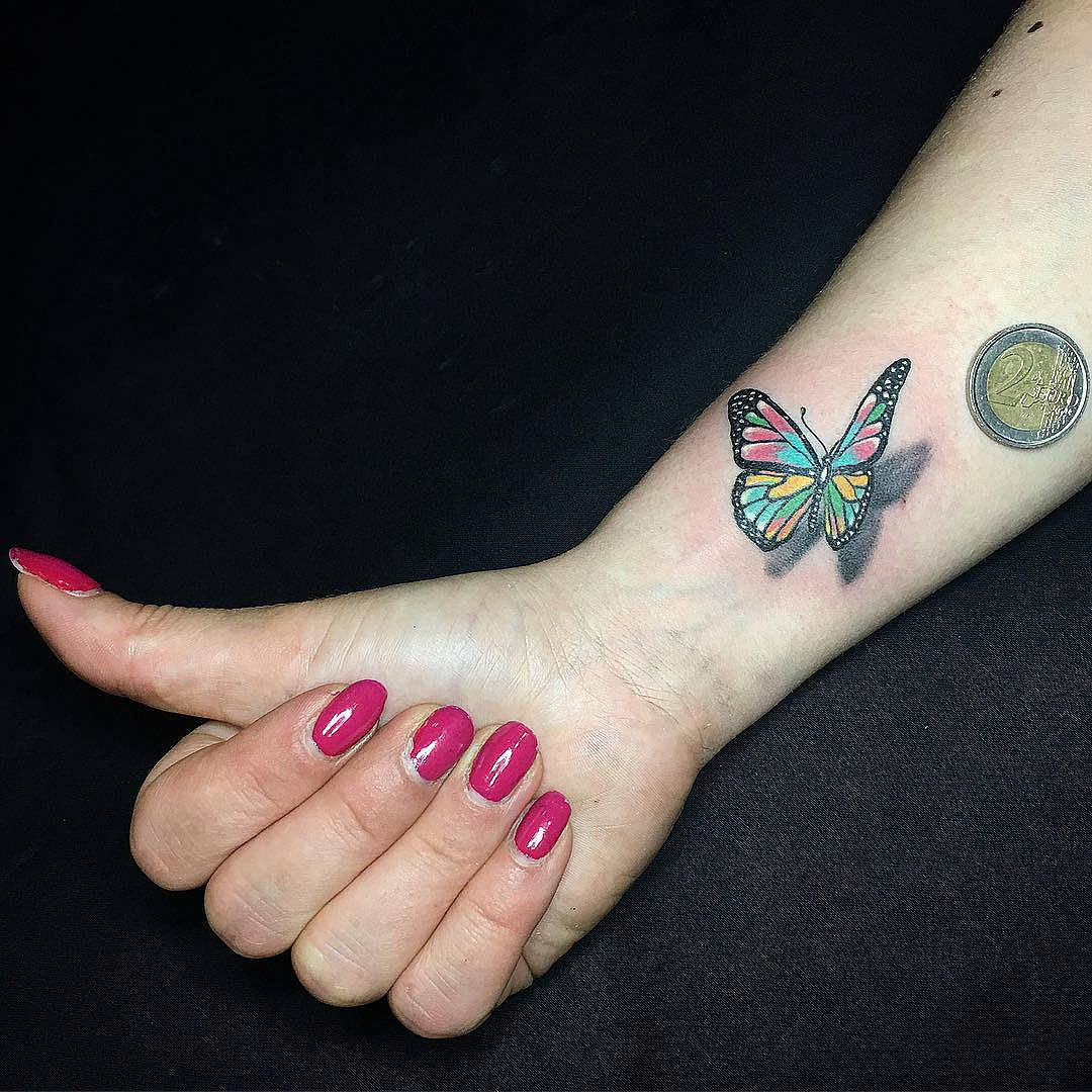 tattoo-farfalle-piccole-by-@stifftattoo