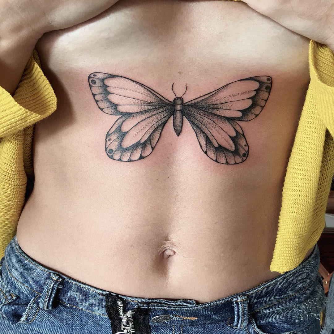 tattoo-farfalle-stilizzate-by-@ramo_tattoo_photo