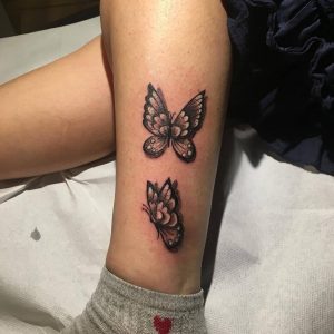 tattoo-gruppo-di-farfalle-by-@4lifetattoostudio_1