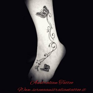 tatuaggio-farfalle-caviglia-by-@australiantattoo