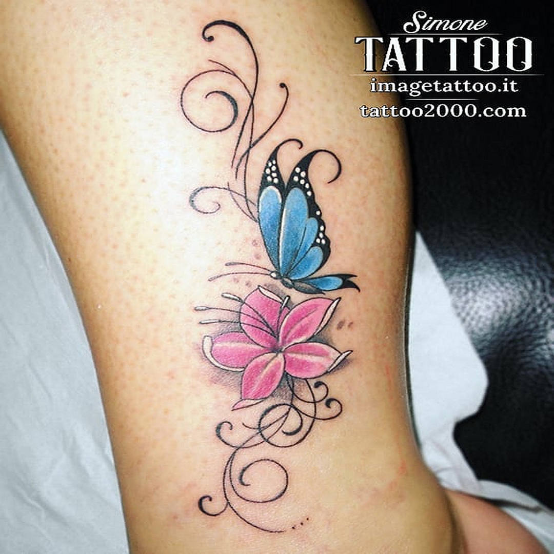 tatuaggio-farfalle-e-fiori-by-@simone.tattoo