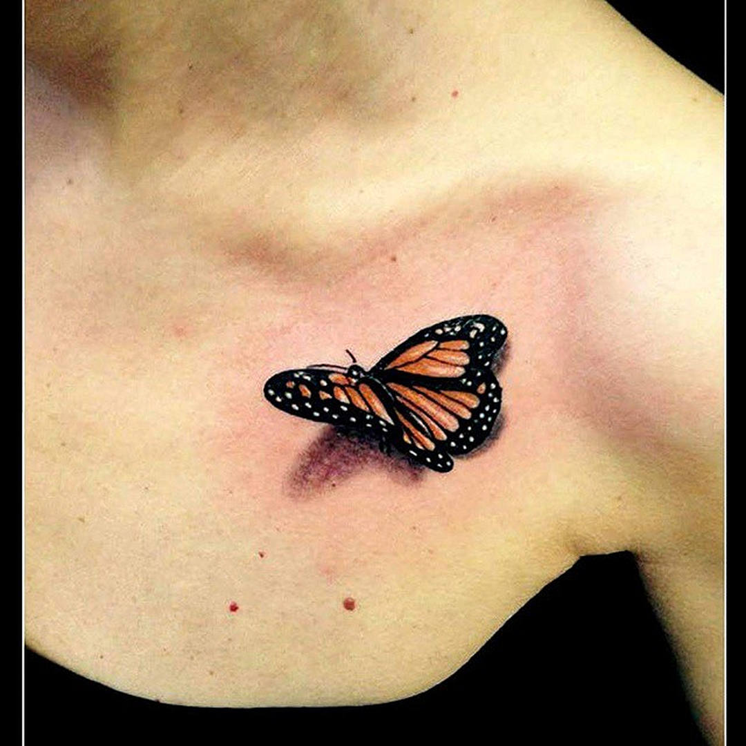 tatuaggio-farfalle-realistiche-by-@jam_ink_tattoo_family